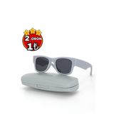 Zzla 2. ÜRÜN 1 TL Uv400 Korumalı Çocuk Güneş Gözlüğü Renkli Kutu Hediyeli GRİ