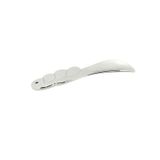 ZZTWER Ayakkabı çekeceği küçük 15,8 cm paslanmaz çelik seyahat çantası ile, hafif kompakt metal ayakkabı çekeceği, yolculuk için, mini nargile çekici, çizme, spor ayakkabısı için giyme yardımcısı