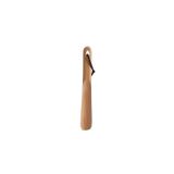 ZZTWER Uzun ahşap ayakkabı çekeceği, masif ahşap, yaşlılar ve hamileler için ergonomik, eğilmeden giyme yardımı, çizme ve deri ayakkabılar için (siyah, 28 cm)