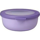 - Cirqula Çok Amaçlı Kase Yuvarlak Nordic Lilac – 750 ml – Saklama Kutusu, Buzdolabı Kutusu, Derin Dondurucu, Mikrodalga Fırın Kabı ve Kapaklı Servis Kasesi Olarak Kullanılabilir