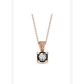 0.06 Karat Miracle Tektaş Elmas Kolye