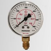 0-600 Mbar Çap 63 Manometre Diyaframlı Tip