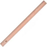 0048 50 Cm Tahta Cetvel