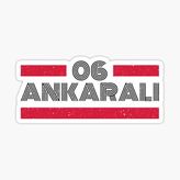 06 Ankaralı Plaka Araba Sticker Yapıştırması