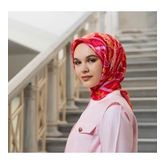 09 Armine Twill İpek Eşarp 9227D