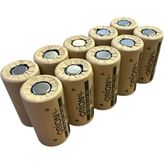 1.2V Ni-Cd Sc 1800MAH Şarj Edilebilir Pil - Hp - 10 Adet
