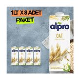 1 Lt x 4 Adet Alpro Yulaf Sütü
