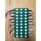 10 Adet 1.5 Watt Modül LED 2835 Mercekli 12 Volt - Yeşil