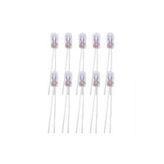 10 Adet 8 3 Mm Mini Dipsiz Ampül Sarı Kılbacak