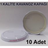 10 adet Cam Konserve BüyükBoy 102mm Kavanoz Kapağı 10cm Kavanoz