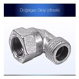 10 adet Doğalgaz Dirsek (ocak Fırın No:1) 3/8