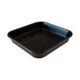 10 Adet Kare Saksı Tabağı 17 Cm