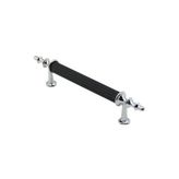 10 ADET KROM - SİYAH BORU KULP 9.6CM (5477)