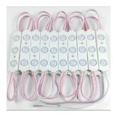 10 Adet Mercek Modul Led Beyaz Renk 1,5 W