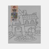 10 Adet Mina Art Baskılı Tuval 25X35 cm