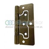 10 cm Kelebek Kapı Menteşesi Antik Bronz