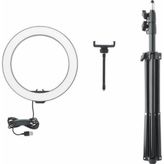 10 İnç Profesyonel Ring Light Seti (Halka Işık ve Tripod)