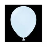 10 Lu Bebe Mavi Makaron ( Baby Blue) Balon