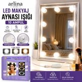 10 Lu Led Makyaj Aynası Işığı