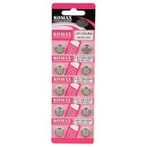 10 lu(1 paket) Düğme Pil 1.55v AG10
