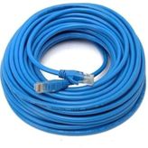 10 Metre Cat6 Kablo 10 Metre İnternet Kablosu 10 Metre Ethernet Kablosu Mavi Cat6 Kablo