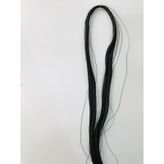 100 Adet Tesbih İpi Siyah...120 Cm...