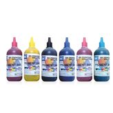 100 ml. 6 RENK KUŞE MATBAA MÜREKKEBİ