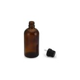 100 ml Amber Damlalıklı Cam Şişe 50 Adet