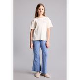 %100 Pamuk Regular Fıt 2'li Pijama Takımı Kız Çocuk