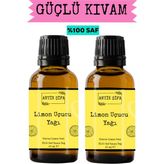 %100 Saf Limon Kabuğu Yağı - (2 x 20 Ml) - 100 ml