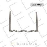 1000 ADET 0,8MM DÜZ TİP DALGALI KAYNAK ZIMBA TELİ