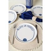 1001 Ocean Muse Nordıc Pasta Tabağı 22 cm 4 Adet 22950-55 - secenek