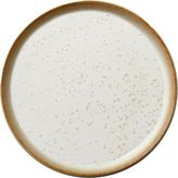 1001 Tabak, Pasta Tabağı, Taş Tatlı Tabağı, 21 cm Çap, Krem/krem