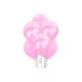 100Lü Metalik Açık Pembe Balon