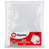 100Pcs A4 Poşet Şeffaf Dosya (5477)
