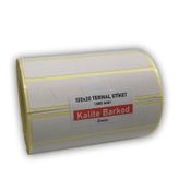 100x20 Termal Etiket | Rulo Barkod Etiketi | Kalite Barkod