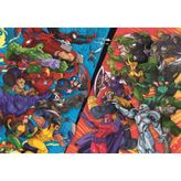 104 Parça Supercolor Puzzle: Marvel Heroes vs Villains
