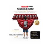 10'lu Set Atatürk Portreleri Bayraklı Pelerin Gösteri Kostümü 145x73cm