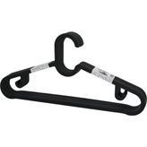 10PCS Plastik - Antrasit Gri Elbise Askısı