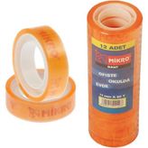 11 mm x 20 Y Sarı Bant 12'li Paket