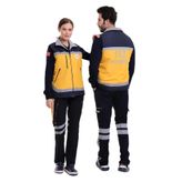 112 Unisex Kışlık Yelek - Sarı