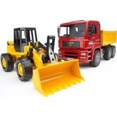 1:16 Damperli MAN ve FR130 Kepçe Model Oyun Seti