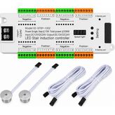 12-24V Sensörlü Merdiven Basamak LED Aydınlatma Kontrol Devresi 16 Basamak Çıkışlı