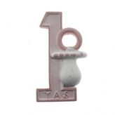 12 Adet 3X8cm Biberonlu 1 Yas Biblo