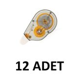 12 Adet Şerit Daksil 5mmx 16M Şerit Düzeltici