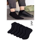 12 Çift Dikişsiz Erkek Bambu Çorap - Görünmez Sneaker Çorabı