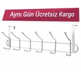 12 Kancalı Kapı Arkası Askılığı