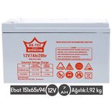 12 V 7 AHM KURU AKÜ