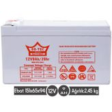 12 V 9 AHM KURU AKÜ