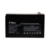 12 Volt 7 Amper Base Akü Ttec 151x65x94 Ağustos 2024 Üretim